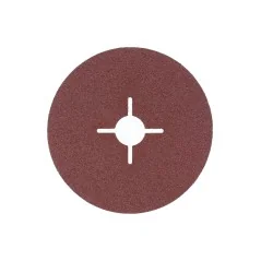 Krążki ścierne fibrowe 125 mm, P80, 3 szt.