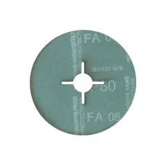 Krążki ścierne fibrowe 125 mm, P80, 3 szt.