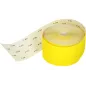 Papier ścierny 115 mm, P80, żółty, 50 m, rolka