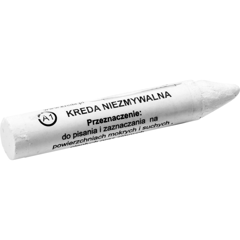 Kreda techniczna biała, niezmywalna, typ A1