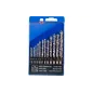 Zestaw wierteł do metalu 2.0-8.0 mm, szlifowane, 13 szt.