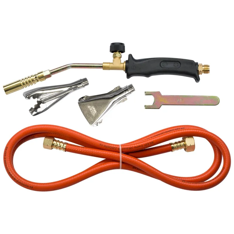 Palnik do lutowania miedzi, dysze 17-40 mm, wąż 1.5 m