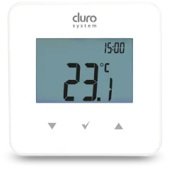 Bezprzewodowy termostat pokojowy Ester_X40 biały Duro System