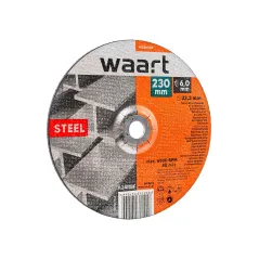 Tarcza korundowa szlifierska 230 x 6.0 x 22.2 mm, do stali