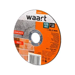Tarcza korundowa 125 x 1.6 x 22.2 mm, do betonu