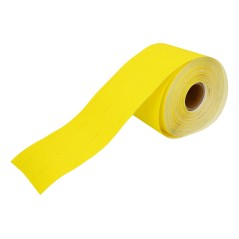 Papier ścierny 115 mm, P150, żółty, 50 m, rolka