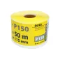 Papier ścierny 115 mm, P150, żółty, 50 m, rolka Papier ścierny 115 mm, P150, żółty, 50 m, rolka