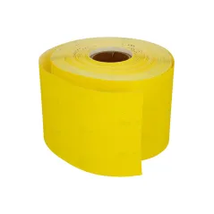 Papier ścierny 115 mm, P150, żółty, 50 m, rolka