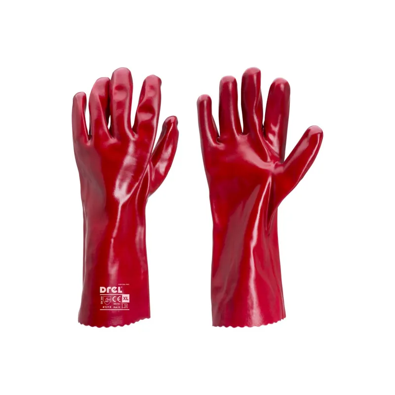 Rękawice powlekane PVC, rozmiar 10