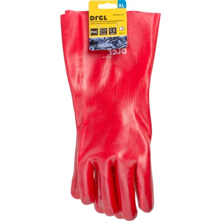 Rękawice powlekane PVC, rozmiar 10