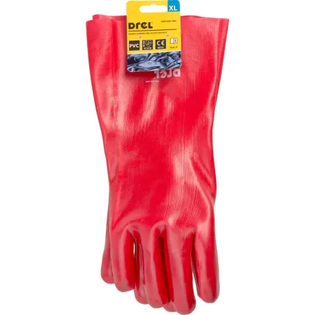 Rękawice powlekane PVC, rozmiar 10