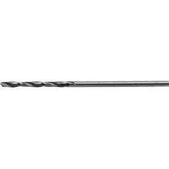 Wiertła do metalu 0.8 mm, HSS-G, szlifowane, 10 szt.