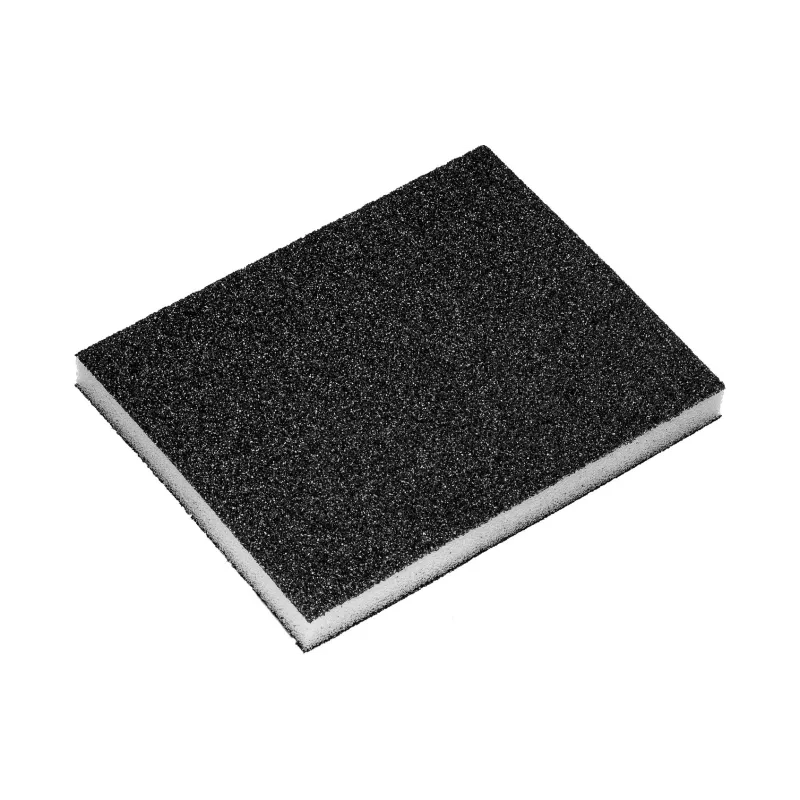 Gąbka ścierna 120 x 95 x 10 mm, P60, dwustronna Gąbka ścierna 120 x 95 x 10 mm, P60, dwustronna