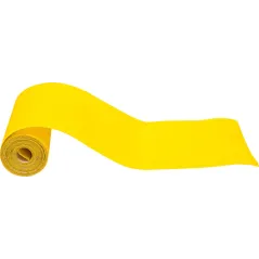 Papier ścierny w rolce 2.5 m, 115 mm, P40, żółty, FSC 100%, certyfikat NC-COC-062817