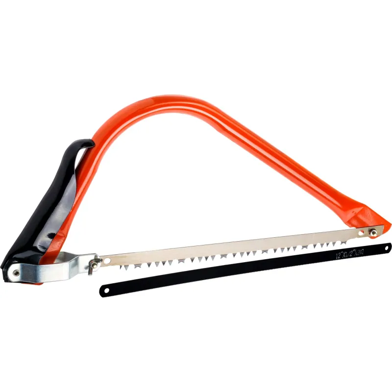 Piła kabłąkowa 300 mm, z dodatkowym brzeszczotem do metalu