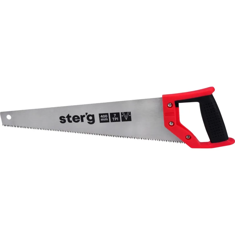 Piła płatnica 400 mm, 7 TPI, plastikowy uchwyt