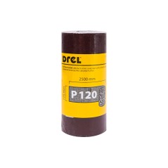Płótno ścierne w rolce 2.5 m, 115 mm, P120
