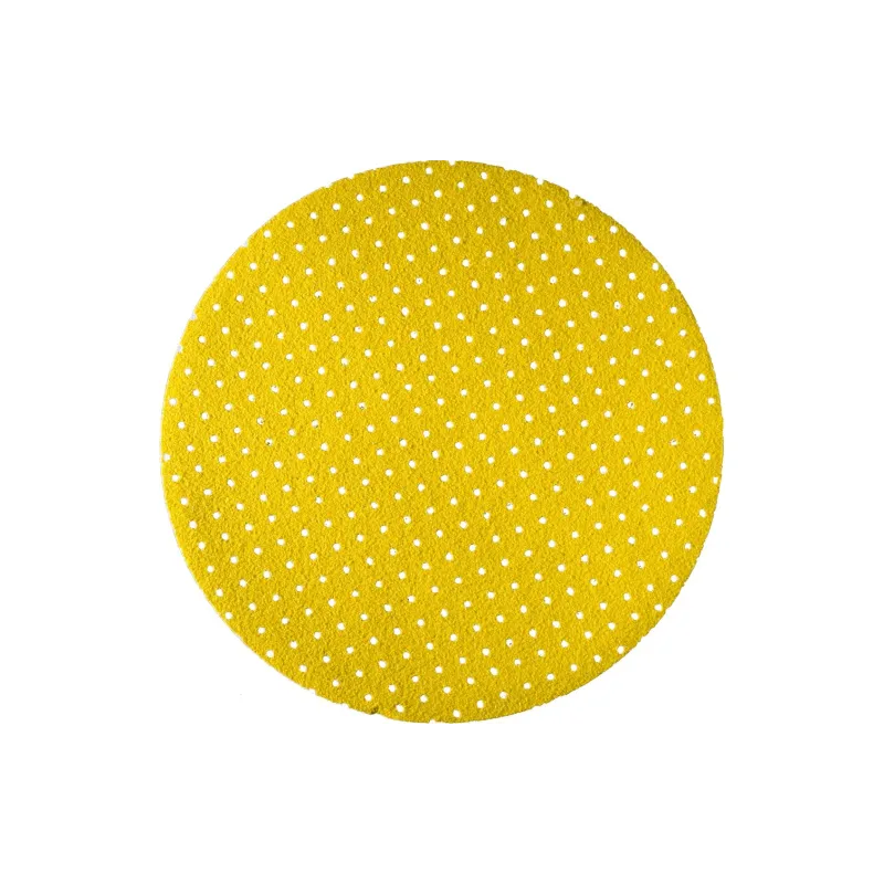 Krążki ścierne 225 mm, P40, na rzep, z otworami, 3 szt. Krążki ścierne 225 mm, P40, na rzep, z otworami, 3 szt.