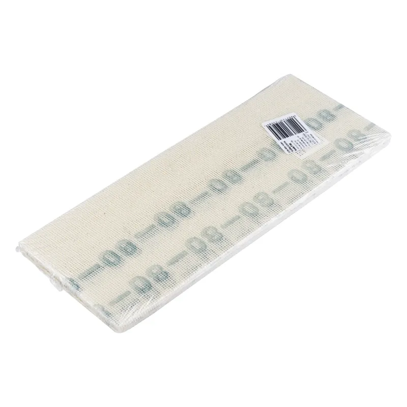 Siatka ścierna 115 x 280 mm, P80, biała