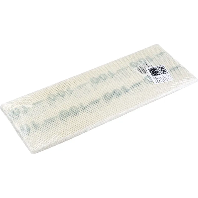 Siatka ścierna 115 x 280 mm, P100, biała