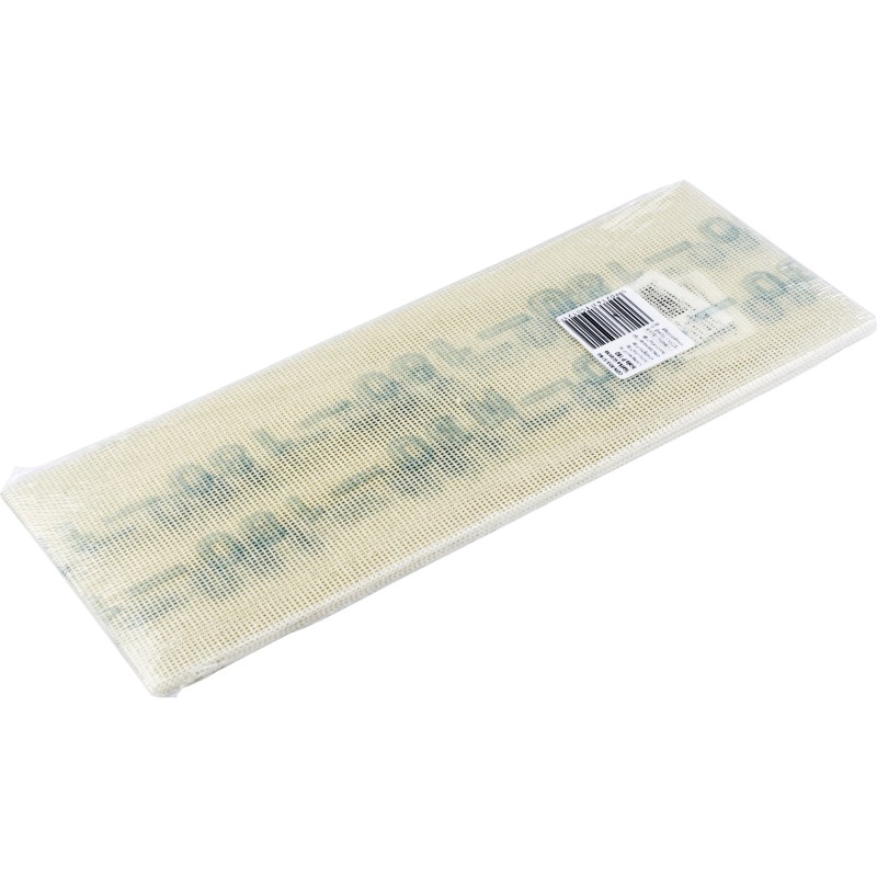 Siatka ścierna 115 x 280 mm, P180, biała Siatka ścierna 115 x 280 mm, P180, biała