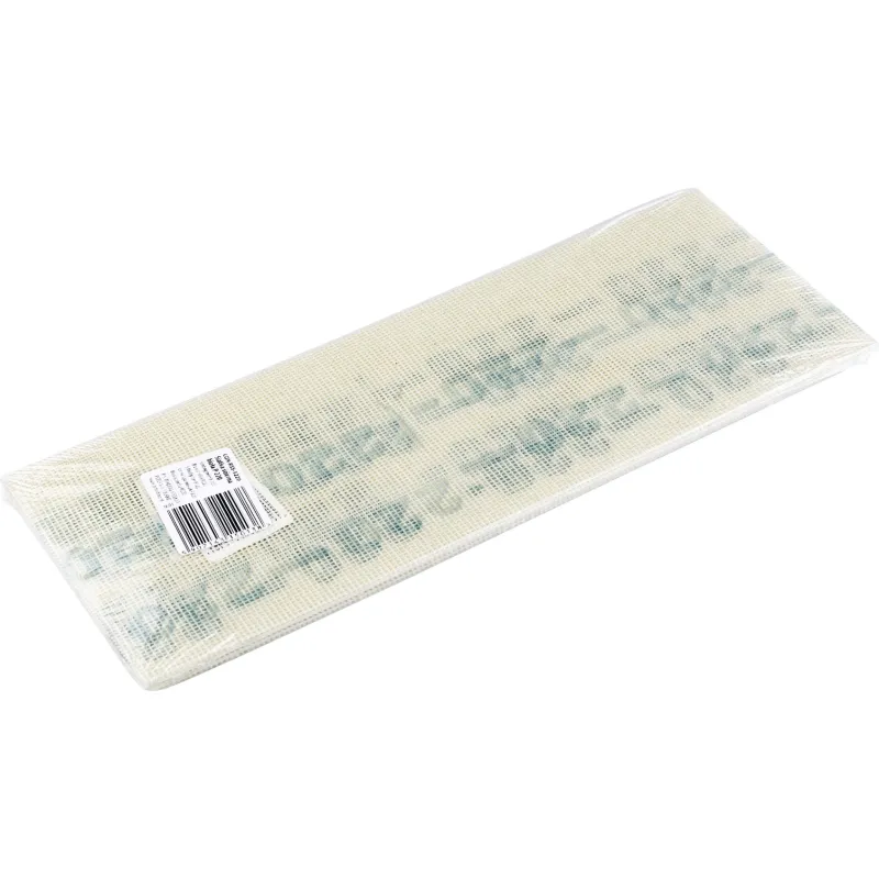 Siatka ścierna 115 x 280 mm, P220, biała