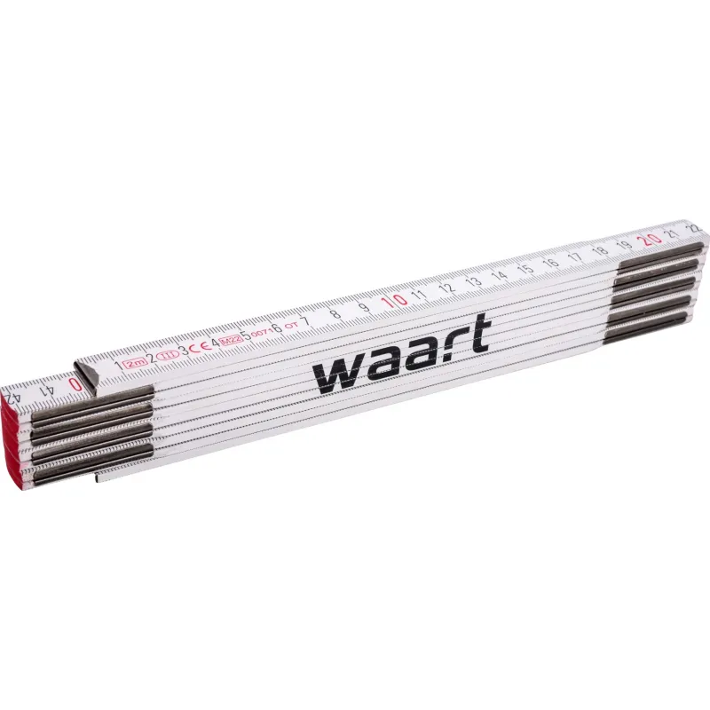 Miara składana drewniana 2 m, FSC 100%, certyfikat NC-COC-062817 Miara składana drewniana 2 m, FSC 100%, certyfikat NC-COC-062817