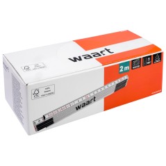 Miara składana drewniana 2 m, FSC 100%, certyfikat NC-COC-062817