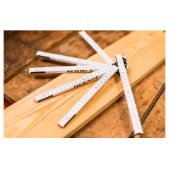 Miara składana drewniana 2 m, FSC 100%, certyfikat NC-COC-062817