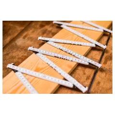 Miara składana drewniana 2 m, FSC 100%, certyfikat NC-COC-062817