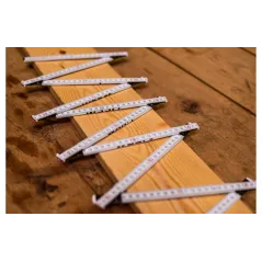 Miara składana drewniana 2 m, FSC 100%, certyfikat NC-COC-062817