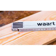 Miara składana drewniana 2 m, FSC 100%, certyfikat NC-COC-062817