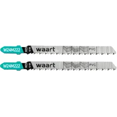 Brzeszczoty do wyrzynarek 75 mm, uchwyt "T", 10TPI, do drewna, płyty wiórowej, sklejki, PVC, 2 szt.