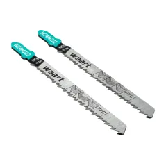 Brzeszczoty do wyrzynarek 75 mm, uchwyt "T", 10TPI, do drewna, płyty wiórowej, sklejki, PVC, 2 szt.