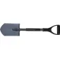 Szpadel ostry krótki (saperka), trzonek metalowy, plastikowy uchwyt Szpadel ostry krótki (saperka), trzonek metalowy, plastikowy uchwyt