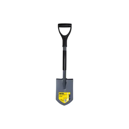 Szpadel ostry krótki (saperka), trzonek metalowy, plastikowy uchwyt