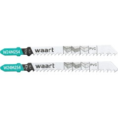 Brzeszczoty do wyrzynarek z uchwytem typu "T", 75 mm, 8TPI, do drewna, płyty wiórowej, sklejki, PVC, 2 szt.