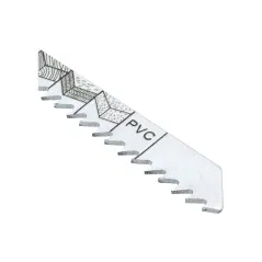 Brzeszczoty do wyrzynarek z uchwytem typu "T", 75 mm, 8TPI, do drewna, płyty wiórowej, sklejki, PVC, 2 szt.