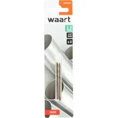 Wiertła kobaltowe do metalu 2.5 mm, 2 szt.