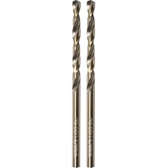Wiertła kobaltowe do metalu 2.5 mm, 2 szt.