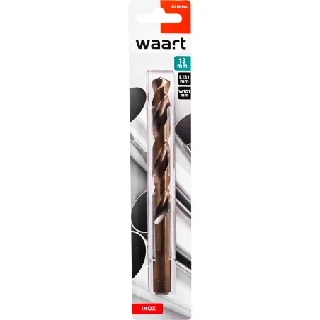 Wiertło kobaltowe do metalu 13.0 mm, podtaczane do 12.7 mm