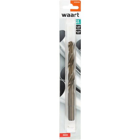 Wiertło kobaltowe do metalu 14.0 mm, podtaczane do 12.7 mm