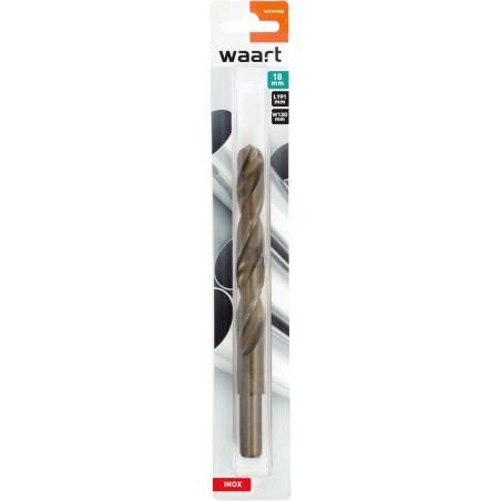 Wiertło kobaltowe do metalu 18.0 mm, podtaczane do 12.7 mm