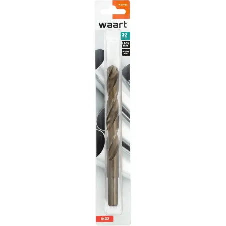 Wiertło kobaltowe do metalu 20.0 mm, podtaczane do 12.7 mm