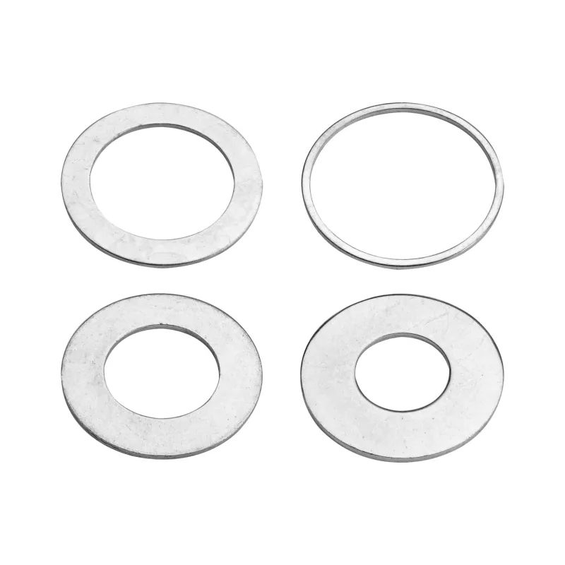 Zestaw pierścieni redukcyjnych do tarcz, 30/28.6 25 20 16 mm, 4 szt. Zestaw pierścieni redukcyjnych do tarcz, 30/28.6 25 20 16 mm, 4 szt.