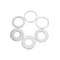 Zestaw pierścieni redukcyjnych do tarcz, 35/32 30 25 20 18 16 mm, 6szt. Zestaw pierścieni redukcyjnych do tarcz, 35/32 30 25 20 18 16 mm, 6szt.