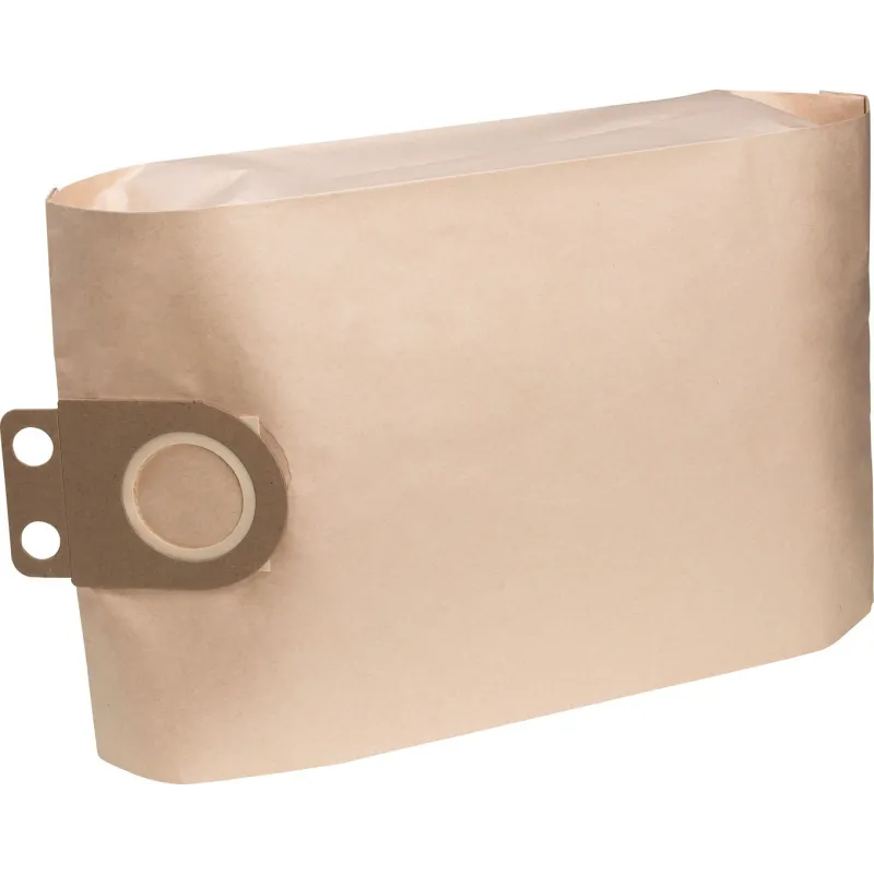 Worki papierowe do odkurzaczy przemysłowych Starmix, Bosch, Metabo, Milwaukee, 25 l, 5 szt.