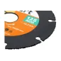 Piła tarczowa 125 x 22.23 mm, nasyp z węglika spiekanego, do cięcia drewna z gwoździami