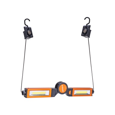 Lampa samochodowa 10 W, COB LED, funkcja trójkąta ostrzegawczego, akumulatorowa USB