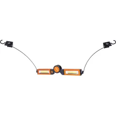 Lampa samochodowa 10 W, COB LED, funkcja trójkąta ostrzegawczego, akumulatorowa USB